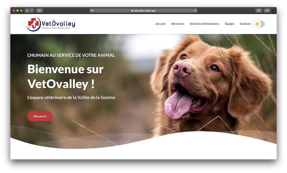 Screenshot site VetoValley